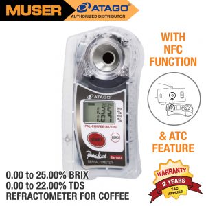 Atago Malaysia PAL-COFFEE (BX/TDS) Digital Pocket Refractometer