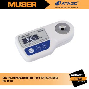 Atago Malaysia | 3442 Digital Refractometer PR-101α | Brix 0~45%