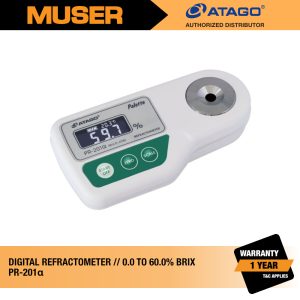 Atago Malaysia | 3452 Digital Refractometer PR-201α | Brix 0~60%