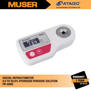 Atago Malaysia | 3478 Digital Refractometer PR-50HO | Water Solution of Hydrogen Peroxide 0~50% (W/W)