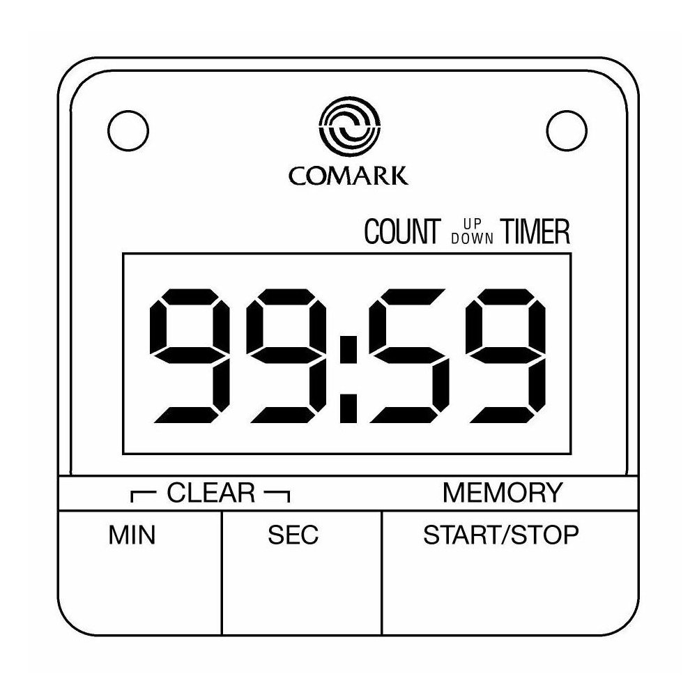 Comark UTL264 - Kitchen Countdown Timer 02 Comark Malaysia UTL264 Kitchen Countdown Timer | 99-min:59-sec Capacity