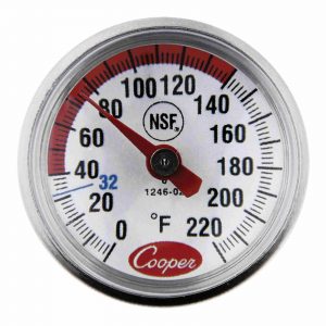 Cooper-Atkins Malaysia 1246-02 | 0/220°F Pocket Test Thermometer