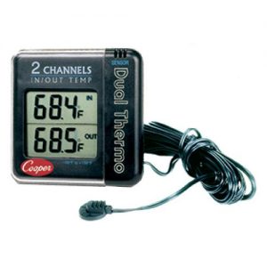 Cooper-Atkins Malaysia IO70 Digital w/Remote Sensor Thermometer | Ext.-58°~158°F, Int.32°~122°F