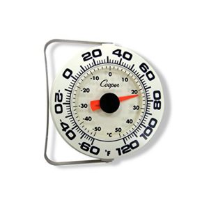Cooper-Atkins Malaysia 255-06 | 6-Inch Indoor/Outdoor Wall Thermometer w/Bracket -60°~120°F/-50°~50°C