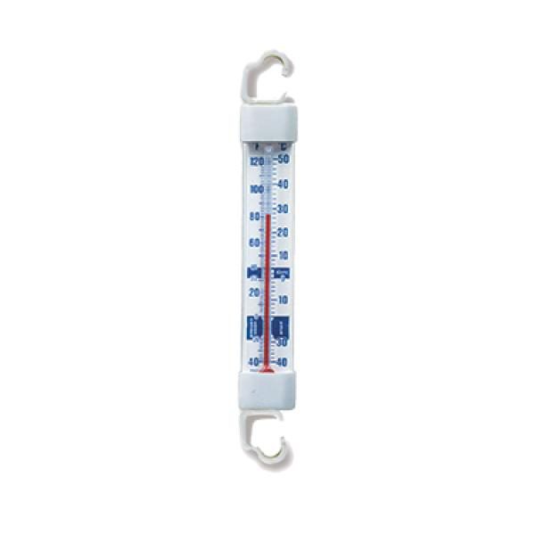 Cooper-Atkins Malaysia 332-0-4 Refrigerator/Freezer Glass Tube Thermometer w/2 Brackets -40°~120°F/-40°~50°C