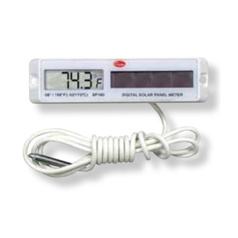Cooper Atkins SP160-01 | Rectangular White Solar Panel Thermometer 01 Cooper-Atkins Malaysia SP160-01 | Rectangular White Solar Panel Thermometer -58°~158°F/-50°~70°C