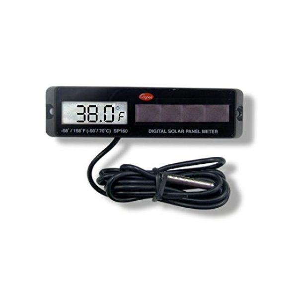 Cooper-Atkins DM120S-0-3 Digital Panel Thermometer with 2 Back Flange