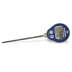 DeltaTrak 11047 FlashCheck Digital Lollipop Min/Max 200mm 8" Probe Thermometer 