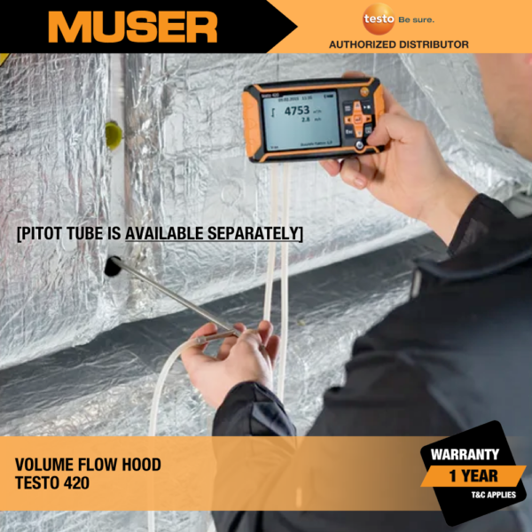 testo Malaysia 420 | Volume Flow Hood