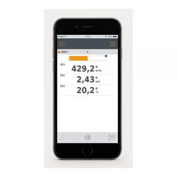 testo Malaysia 405 i | Thermal Anemometer w/ Smartphone Operation