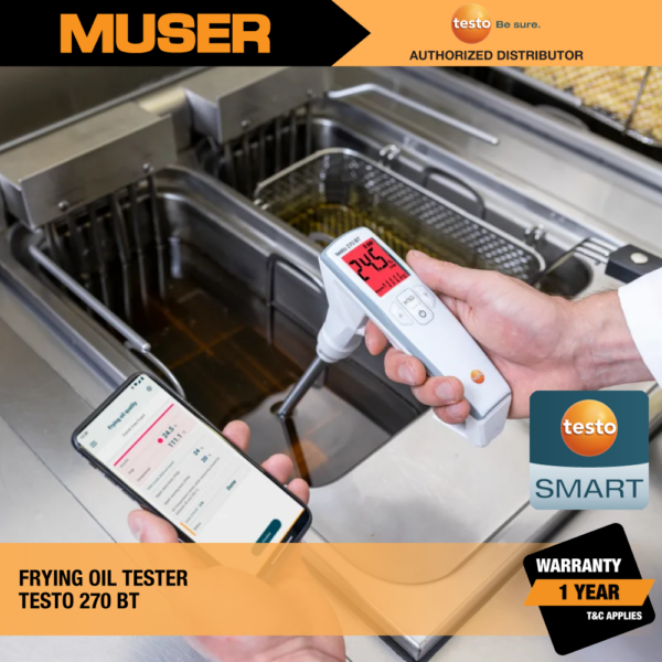 Testo Malaysia 270 BT Frying Oil Tester