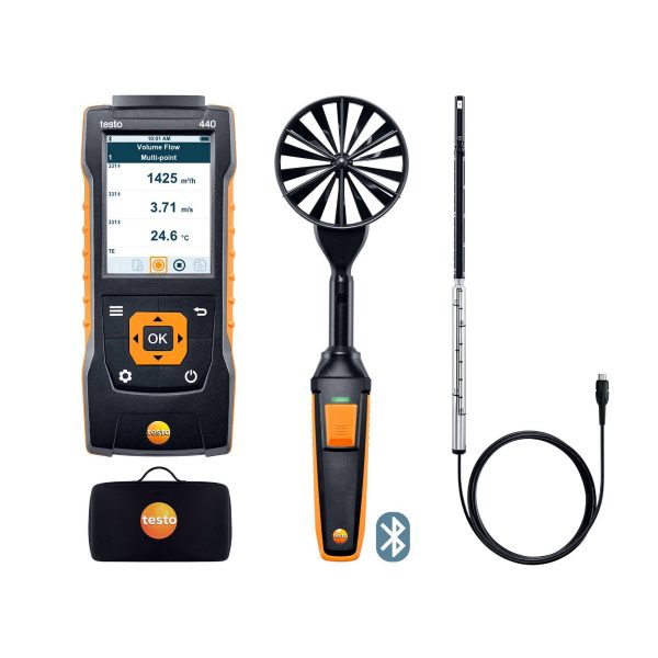 testo Malaysia 440 | Air Flow ComboKit 1 w/ Bluetooth