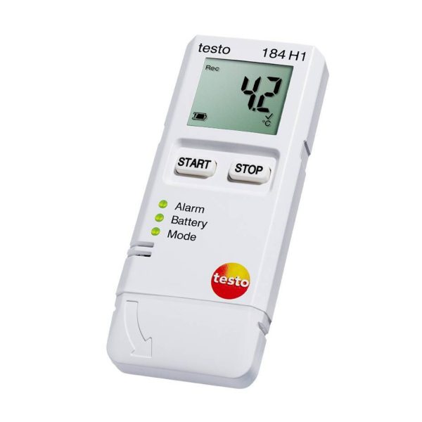 testo 184 H1 | Air Humidity & Temperature Data Logger | Transport Monitoring