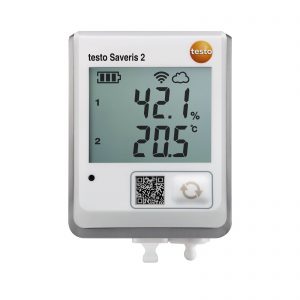 testo Saveris 2-H2 | WiFi Data Logger w/ Display | Connectable Temperature & Humidity Probe
