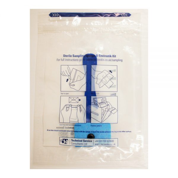 TSC Malaysia TS/15-U-NaCl125 | Sponge Sampling Kits 0.9% Saline - EnviroStik