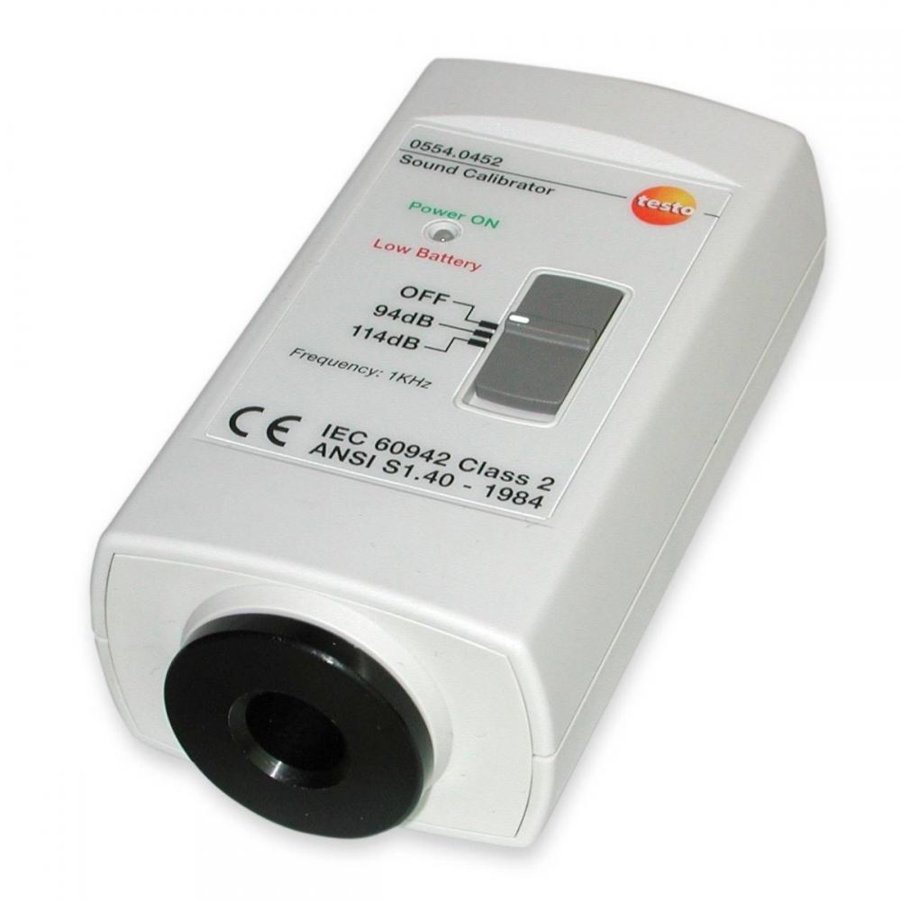0554 0452 testo Malaysia 0554 0452 | Sound Level Calibrator