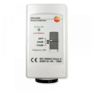 testo Malaysia 0554 0452 | Sound Level Calibrator
