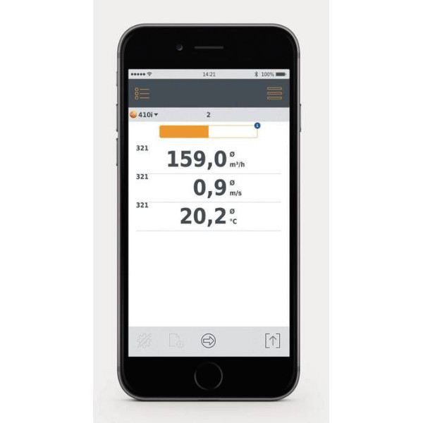 0563 0003 testo Malaysia Smart Probes VAC Set | Smartphone Operation