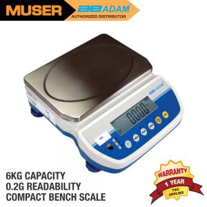 Adam Malaysia LBX 6H Latitude Compact Bench Scales