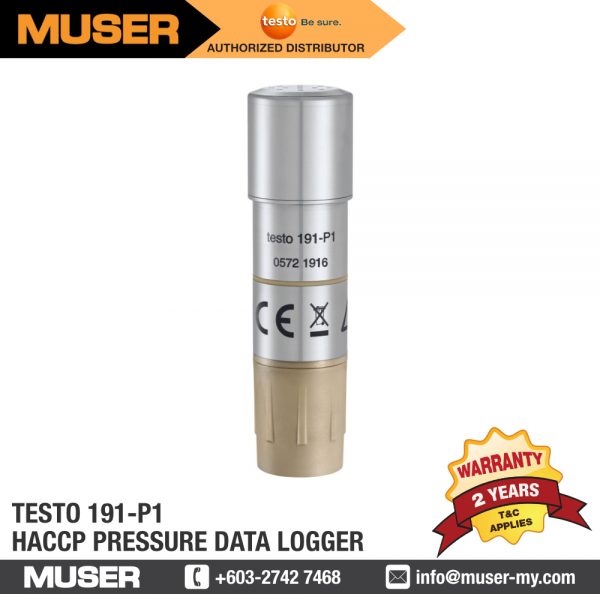 Testo Malaysia 191-P1 HACCP Pressure Data Logger