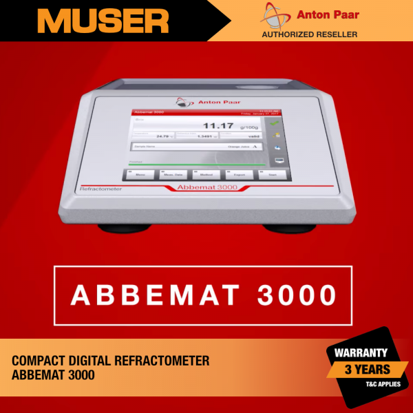 Muser Anton Paar Malaysia Abbemat 3000 Compact Digital Refractometer