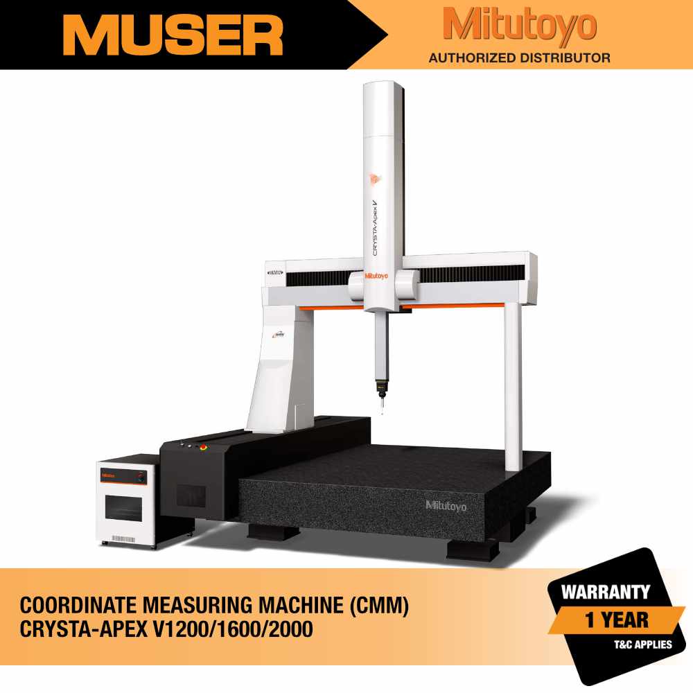 Mitutoyo CRYSTA-APEX V1200:1600:2000_1000px_01 Mitutoyo Malaysia CRYSTA-Apex V1200 / V1600 / V2000 Standard CNC CMM