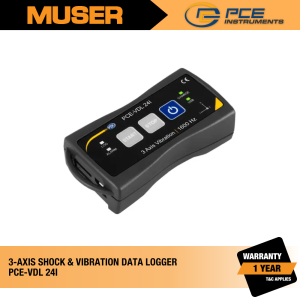 PCE Instruments Malaysia PCE-VDL 24I 3-Axis Shock and Vibration Data Logger