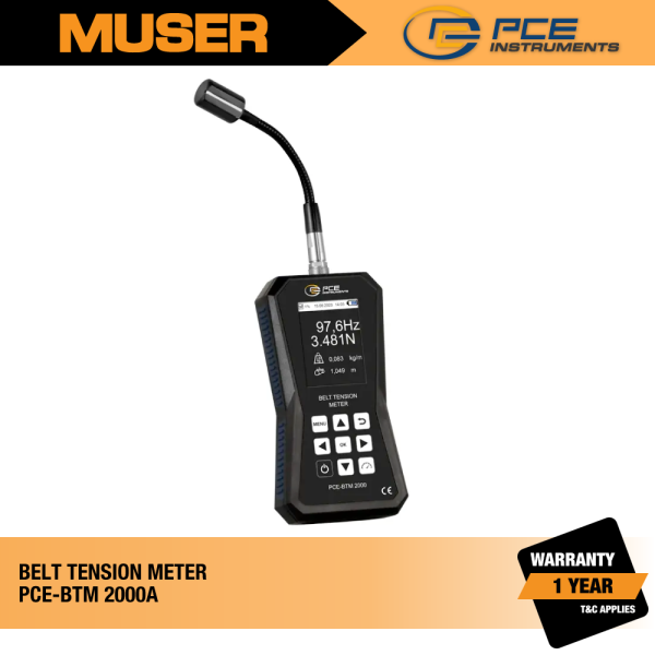 PCE Instruments Malaysia PCE-BTM 2000A Belt Tension Meter