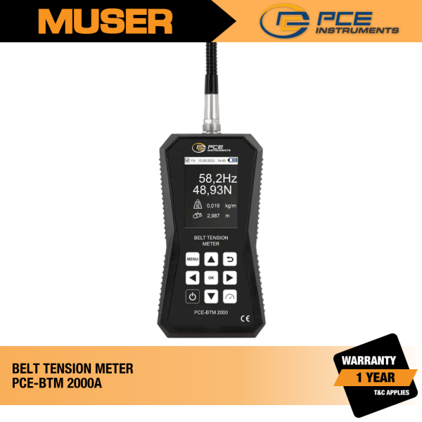 PCE Instruments Malaysia PCE-BTM 2000A Belt Tension Meter