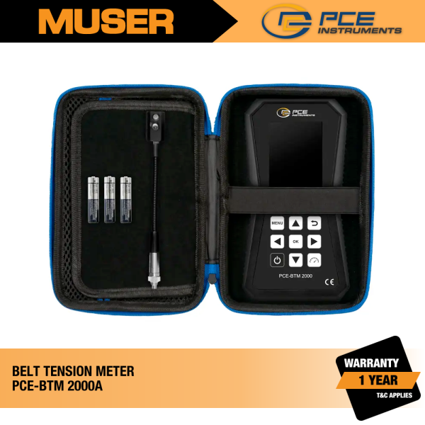PCE Instruments Malaysia PCE-BTM 2000A Belt Tension Meter