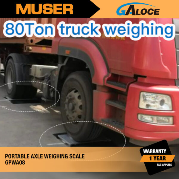 GALOCE Malaysia GPWA08 Portable Axle Weighing Scale